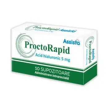 ProctoRapid – 10 Suppositories for Hemorrhoids Relief and Anal Comfort - MAYONAL STORE