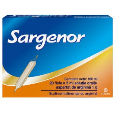 Sargenor FS 1000 mg 5 ml – 20 Vials for Body Support - MAYONAL STORE