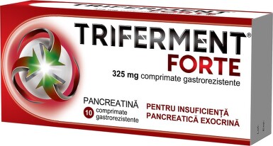 Triferment Forte 325 mg – 10 Gastro-Resistant Capsules Biofarm - MAYONAL STORE