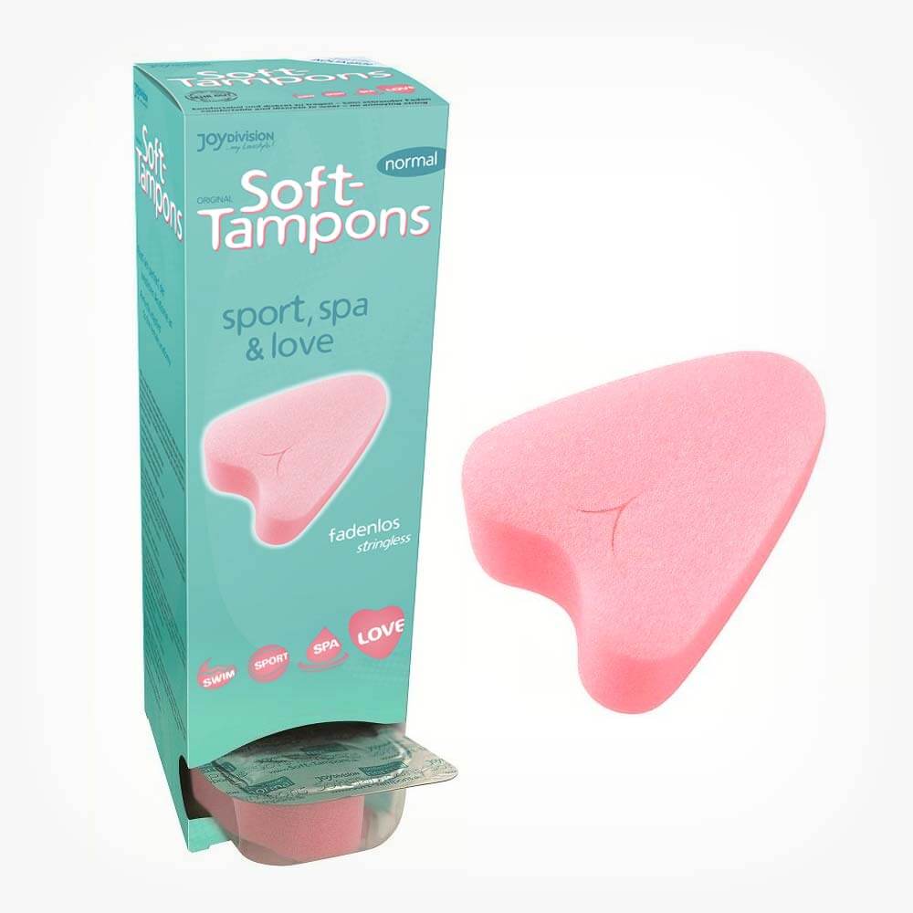 Menstrual Sponges, Internal Tampons NORMAL Original Soft-Tampons JoyDivision, 1 box x 10 pcs - MAYONAL STORE