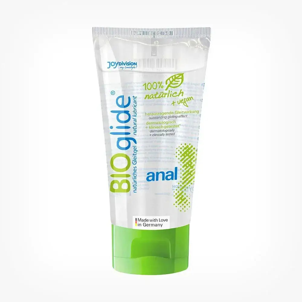 Natural and Vegan Anal Lubricant, BIOglide Anal, water-based, 80 ml - MAYONAL STORE