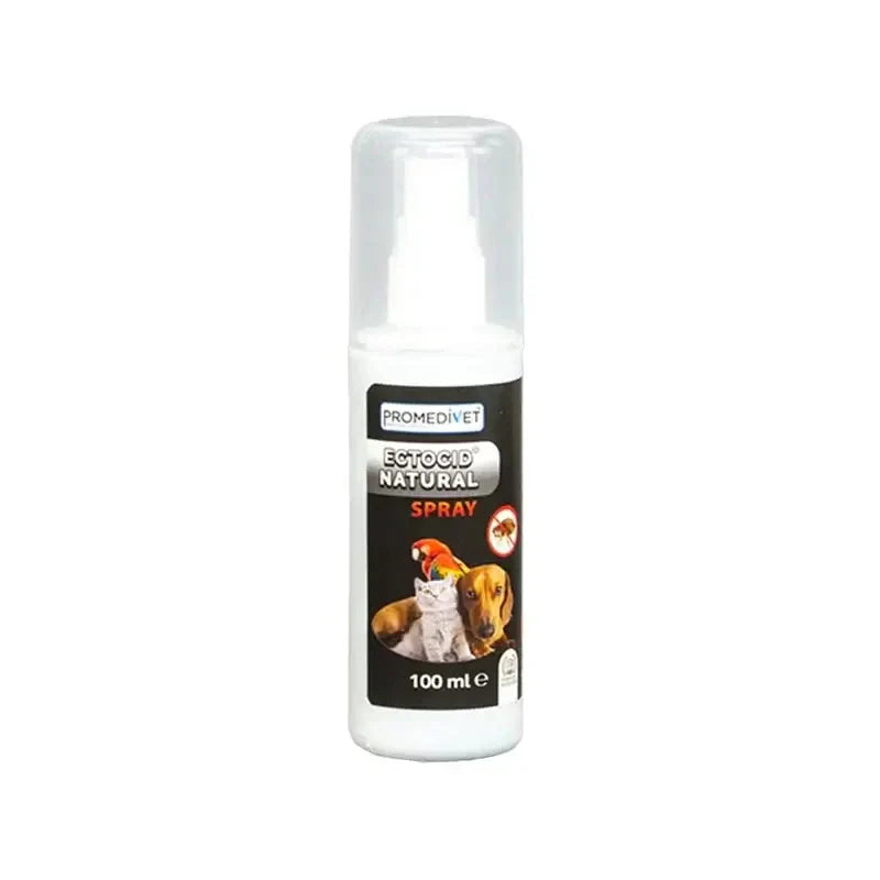 Natural Ectocid Spray 100ml | Animal Flea & Tick Control MAYONAL STORE