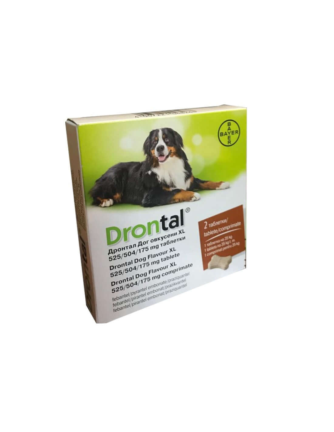 Drontal Plus Flavoured - 6 Deworming Tablets for Dogs | Broad Spectrum - MAYONAL STORE
