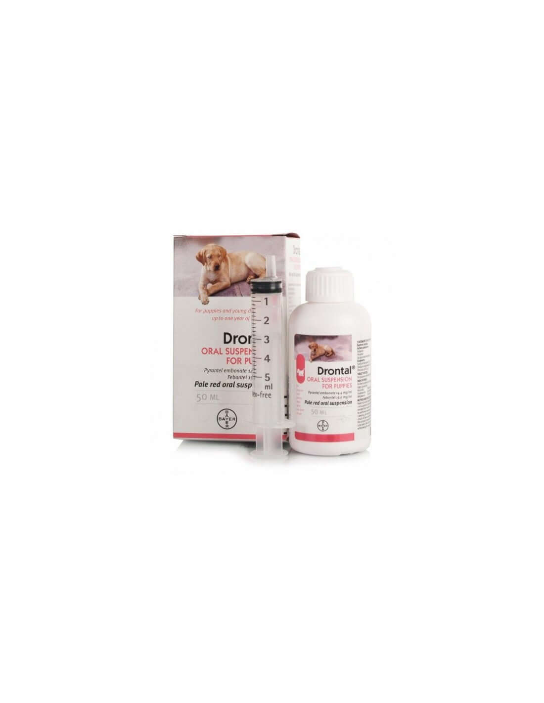 Drontal Puppy 50 ml - Effective Deworming Solution for Puppies - MAYONAL STORE