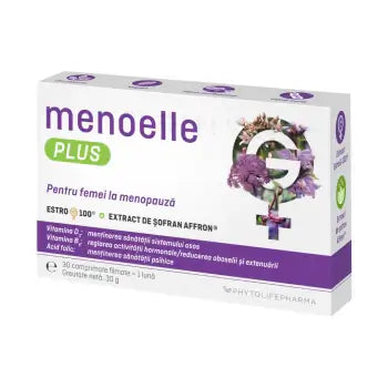 Menoelle Plus - 30 Tablets for Menopause Support by Phytolife Pharma - MAYONAL STORE